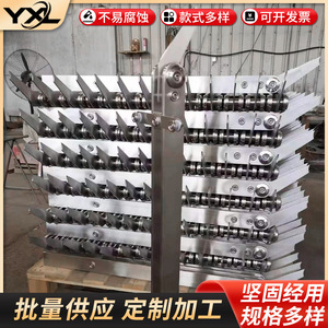 Stainless Steel Column 304 Custom Made For Glass Railings Staircases Industrial Design - Product Image 4