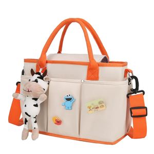 Bolsa Multifuncional para Colgar en el Coche del Bebé con Porta Biberones Impermeable y Aislante - Product Image 3