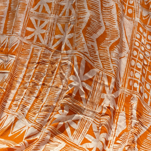 ผ้าบาติกอะลาเบลาวาดด้วยมือบนผ้าชีฟองสำหรับตกแต่งบ้าน - Product Image 1