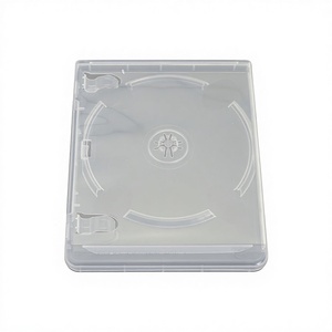 Caja para 3 <span class=keywords><strong>CD</strong></span>, Carcasa Transparente Blanca - Product Image 1