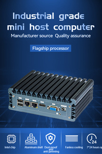 I7 i5 i3ขนาดเล็ก12V แบบไม่มีพัดลมสำหรับคอมพิวเตอร์อุตสาหกรรมแกน J1900ออกแบบได้ตามต้องการ - Product Image 4