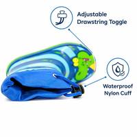 Bottes de pluie personnalisées pour garçons, OEM ODM, en caoutchouc naturel, imperméables, avec col à cordon, bottes Wellington pour les marques de fournisseurs en gros
