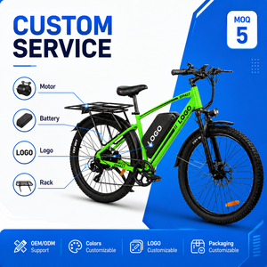 Vélo de montagne électrique personnalisé DM427 27,5 pouces Moteur sans balais 750W Batterie au lithium 48V 27AH Double suspension Vélo de sport pour adultes - Product Image 1