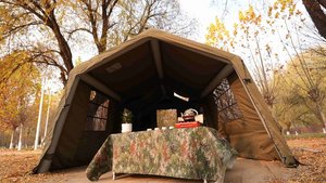 7.5m ² + 7.5m ² ngoài trời Gấp Cắm Trại tán không thấm nước siêu nhẹ Triển khai nhanh Lều bơm hơi - Product Image 5