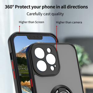 GSCASE Armor Design Kickstand Ring Holder Soft Rubber Hard Matte Fundas para teléfonos móviles PC Contraportada para <span class=keywords><strong>iPhone</strong></span> 16E 15 14 13 <span class=keywords><strong>12</strong></span> 11 - Product Image 4