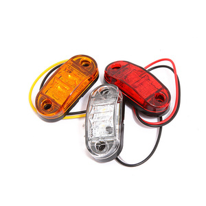 ไฟข้างรถพิรานฮ่า 12V 24V ไฟสัญญาณเตือนรถบรรทุก รถพ่วง สีแดง สีเหลือง รุ่นส่งออก - Product Image 3