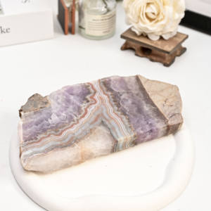 โรงงานผลิตแผ่นอะเมทิสต์อาเกตธรรมชาติขัดเงา ขนาดสั่งทำได้ สำหรับตกแต่งบ้าน สะสม ทำเครื่องประดับ ขายส่ง - Product Image 5