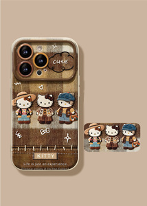 เคสโทรศัพท์ซิลิโคนลายแมววินเทจ น่ารัก สไตล์การ์ตูนใหม่สำหรับสาวๆ สำหรับ <span class=keywords><strong>OPPO</strong></span> - Product Image 3