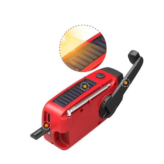 Emergency Hand Crank Am Weather Radio with Flashlight Power Emergency Radio with Flashlight