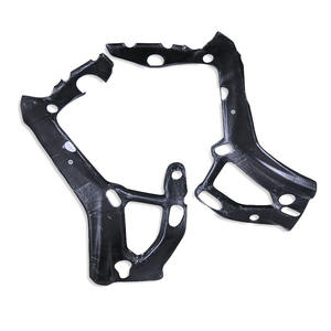 Cubierta de cuadro ligera de fibra de carbono 3K 2x2 con tejido de sarga y fijación directa para S1000RR 2019-2025 - Product Image 5