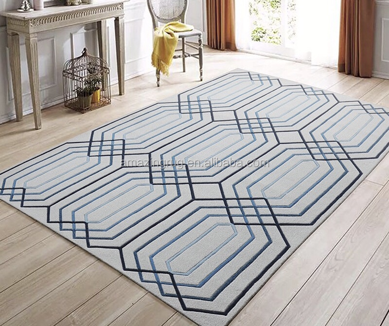 Akibaba Rug New Design Factory Direct Sale Abstract Hand Tufted Rugs Wool Modern ...