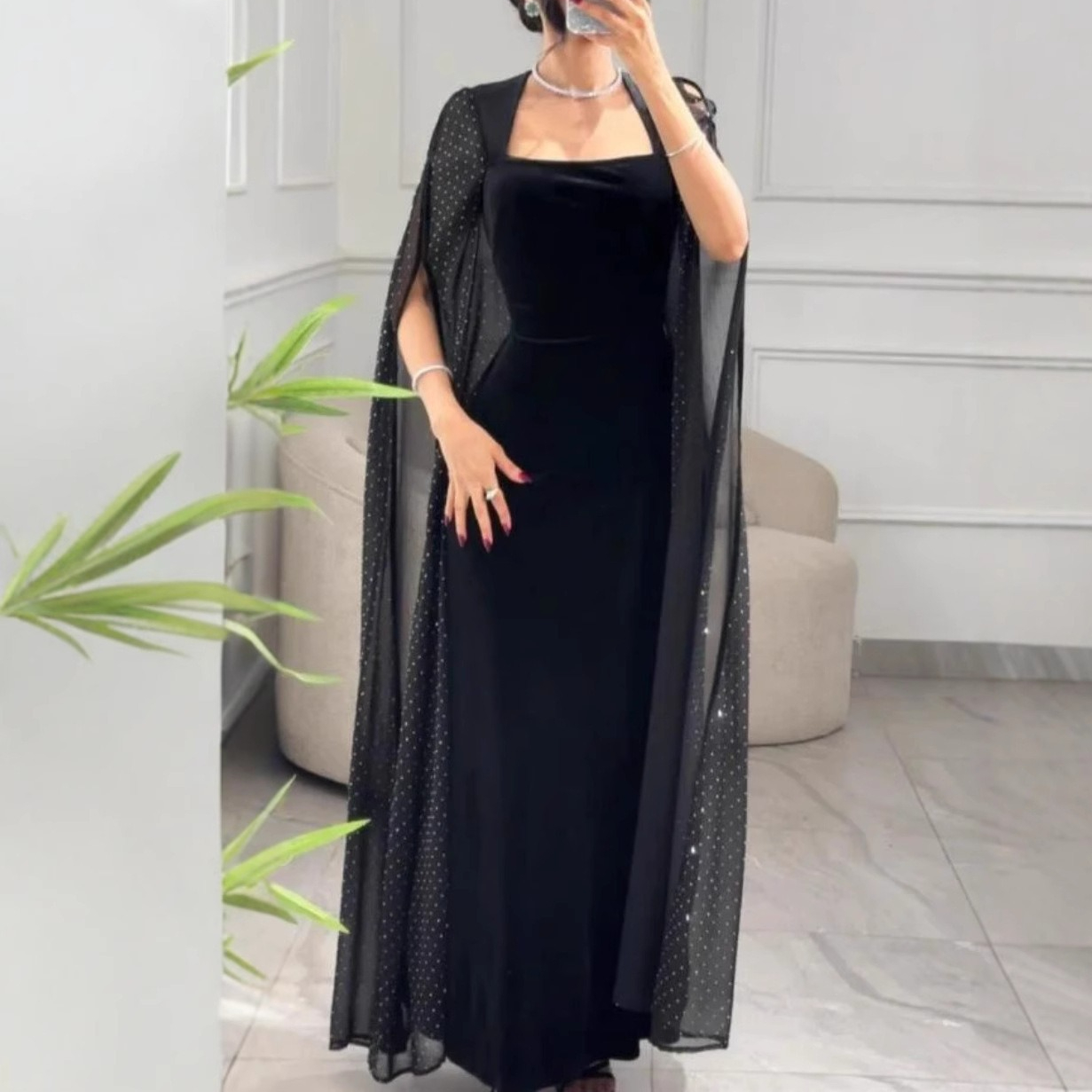 Velvet Dress Wedding Guest - Elegant Long Gowns for Women