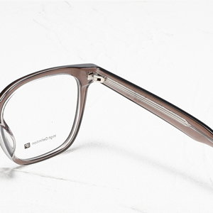 Monturas de gafas rectangulares de borde completo, color sólido, anti-UV, para adultos, unisex, corrección de la visión - Product Image 4