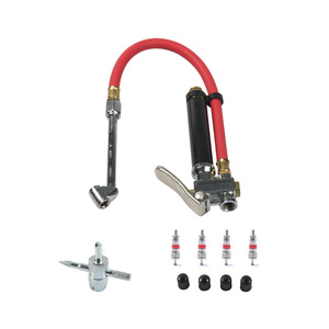 Handheld Tire Inflator Gun Red Metal Single Cylinder Fast <b>Inflate</b> For <b>Car</b> MPV - Product Image 5