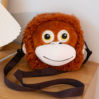 Offre Spéciale : Peluche Gorille Personnalisée Directement de l'Usine – Jouet en Peluche avec Jambes et Bras Articulés, Sac à Dos Singe, Adorable Peluche Gorille Rembourrée, Cadeaux pour Enfants