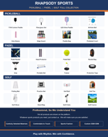 Sac de raquette de pickleball grande capacité, sac bandoulière en Oxford 600D, idéal pour le court, les voyages et les sports de plein air – Vente chaude