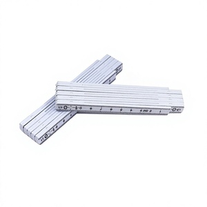 Regla plegable de plástico de 100 cm con anillo metálico para medir y como regalo - Product Image 2