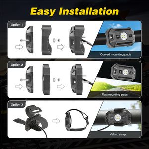 Offroad LED-Leuchten Flutlicht-Muster Weiß und Rot Farbige Auto-Innenraumbeleuchtung Schaltersteuerung ATV UTV Zubehör - Product Image 5