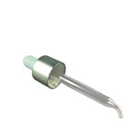 18/415 18/410 20/410 compte-gouttes en verre bouteille d'huile essentielle pipette en verre compte-gouttes en aluminium pour bouteilles