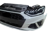 Kit de haute qualité adapté aux Audi A4 B9 de style 20-25, pare-chocs avant de remplacement premium avec calandre et système de refroidissement du radiateur