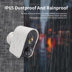 5200mAh/9000mAh tuya 1290P H.264 không dây Wifi Pin máy ảnh thông minh Nhà con người phát hiện Hệ thống CCTV với âm thanh hai chiều - Product Image 5