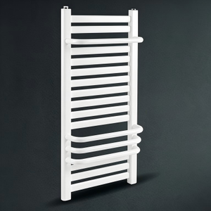 <span class=keywords><strong>Radiateur</strong></span> à serviettes blanc moderne pour salle de bain, support mural chauffant pour serviettes, compatible avec système de <span class=keywords><strong>chauffage</strong></span> <span class=keywords><strong>central</strong></span> - Product Image 1