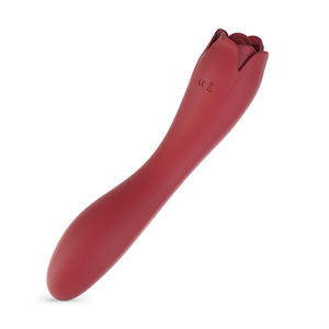 Nuevo Vibrador Rosa, Vibrador Dildo para Mujeres, Masajeador de Punto G, Vibrador con Forma de Rosa, Máquina Sexual Vaginal, Juguetes Sexuales para Mujer, Vibrador con Función de Lamido - Product Image 5