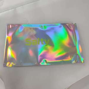 Luxury 14x20cm Laser Mailer Bag Cosmetics <b>Lipstick</b> Packaging Express Mailer Bag <b>Custom</b> Logo Shipping Bag - Product Image 6