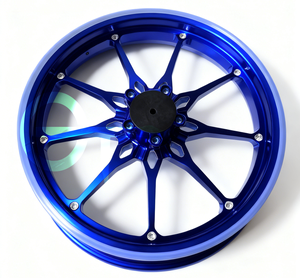 CNC Engraved Aluminum <b>Wheels</b> for Honda Giorno - 122.5J/122.15J Lightweight Custom Carved Rims Tropical Climate Resistant - Product Image 1
