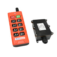 Ensemble de poignée de télécommande industrielle sans fil pour électrovanne vannes hydrauliques multifonctions multi-boutons vente en gros