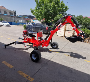 Petit verger économique 360 °   Excavatrice sur roues, excavatrice <span class=keywords><strong>araignée</strong></span> remorquable, <span class=keywords><strong>mini</strong></span>-excavatrice à vendre - Product Image 2