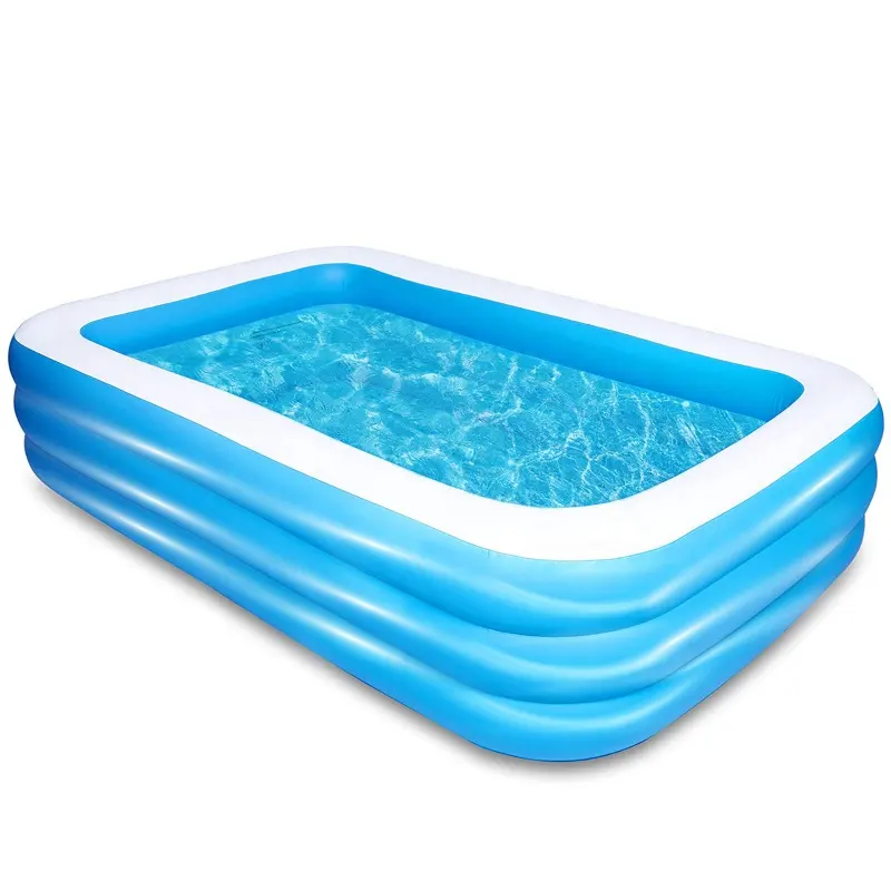 Piscina inflable Rectangular de PVC, Popular, 1,8 m