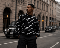 Suéter de punto jacquard para hombre, jersey de algodón con cuello redondo, estilo urbano, holgado, informal, para invierno
