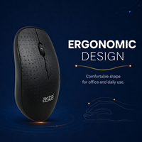 ASTA grosir Mouse nirkabel Bluetooth 2.4Ghz plastik ergonomis 800 1200 1600 DPI Mouse Logo kustom penggunaan kantor rumah