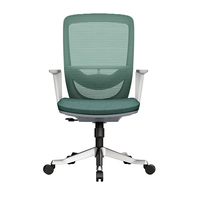 Chaise d'ordinateur élévatrice moderne tissu maillé mi-dossier pivotant Design chaise de bureau du personnel à vendre travail Chine vente en gros Silla De Oficina