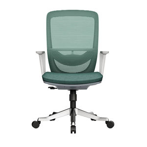 Chaise d'ordinateur élévatrice moderne tissu maillé mi-dossier pivotant Design chaise <span class=keywords><strong>de</strong></span> bureau du personnel à vendre travail Chine vente en gros Silla <span class=keywords><strong>De</strong></span> Oficina - Product Image 2