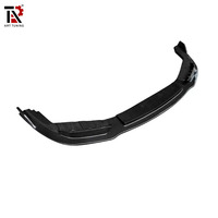 Pour BMW M8 F91 F92 F93, séparateur avant en fibre de carbone sèche style V pour coupé deux portes, cabriolet et gran coupé quatre portes, lèvre de pare-chocs avant