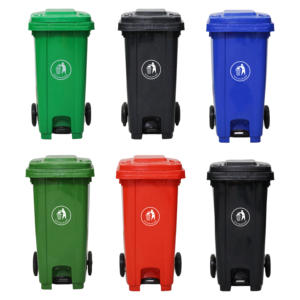 30l/50l/100l/120l/240 660 1100 ליטר אשפה תעשייתי פח אשפה יכול פלסטיק - Product Image 5