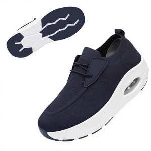 Zapatos Casuales de Hombre, Transpirables, de Punto, Sin Cordones, con Parte Superior de Tela, Suela MOOD, Ligeros y Cómodos - Product Image 3