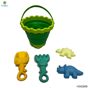 Xách Tay Xe Đẩy Trường Hợp 8Pcs Bãi Biển Đồ Chơi Thiết Lập Nhựa Cát Nước Chơi Thiết Lập Cho Trẻ Em Xẻng Cào Mùa Hè Ngoài Trời Vui Vẻ Sandbox Trò Chơi - Product Image 6