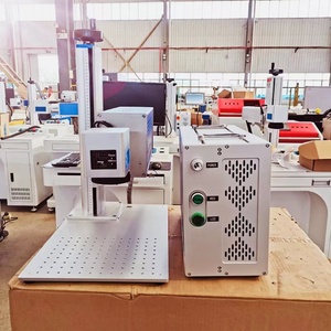โรงงานขายส่งตั้งค่าง่ายเครื่องหมายเลเซอร์บิน CO2 เลเซอร์ไฟเบอร์อัตโนมัติ BAST / แท็กหู / รูปแบบการพิมพ์ขวดน้ํา - Product Image 5