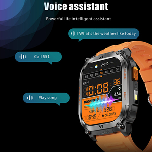 Montre connectée QX18 avec positionnement GPS, lampe torche LED, boussole, batterie 630 mAh, suivi de la <span class=keywords><strong>santé</strong></span>, tracker de fitness en plein air - Product Image 5