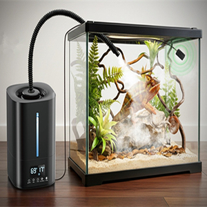 Humidificateur à ultrasons 25W pour terrarium de reptiles, idéal pour les tortues, les caméléons, les grenouilles, les serpents, les lézards, les habitats, les jardins et la maison - Product Image 1