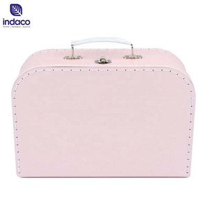 Nouvelle valise en carton rose en forme de valise, avec poignée, style rétro, haute qualité, vente en gros 2026 - Product Image 4