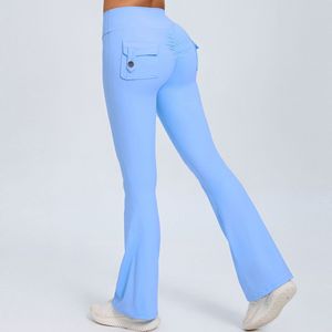 Soft High Waist Sports Yoga Pants Scrunch Peach Butt Workout Athletic Leggings Running Gym <strong>Tights</strong> - Product Image 6