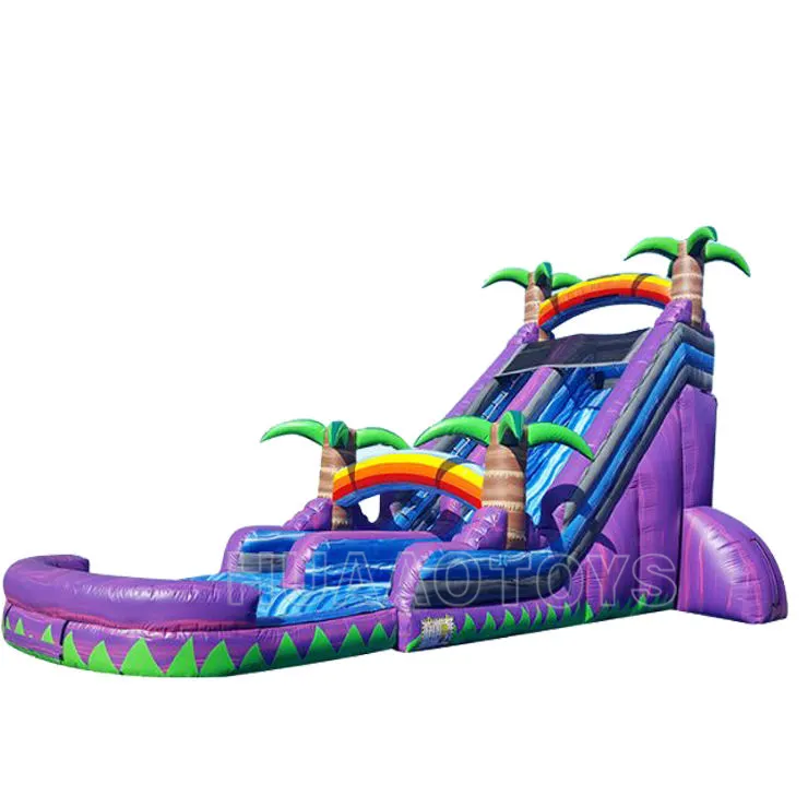 Commercial kids slip pool jumping castle toboggan gonflable waterslide bouncer combos bounce house inflatable water slide