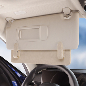 Sun Visor <b>Extension</b> <b>Board</b> Car Suede, Adjustable Sturdy Anti Glare Durable Safe Premium Universal Fit, for BMW Toyota Honda - Product Image 1