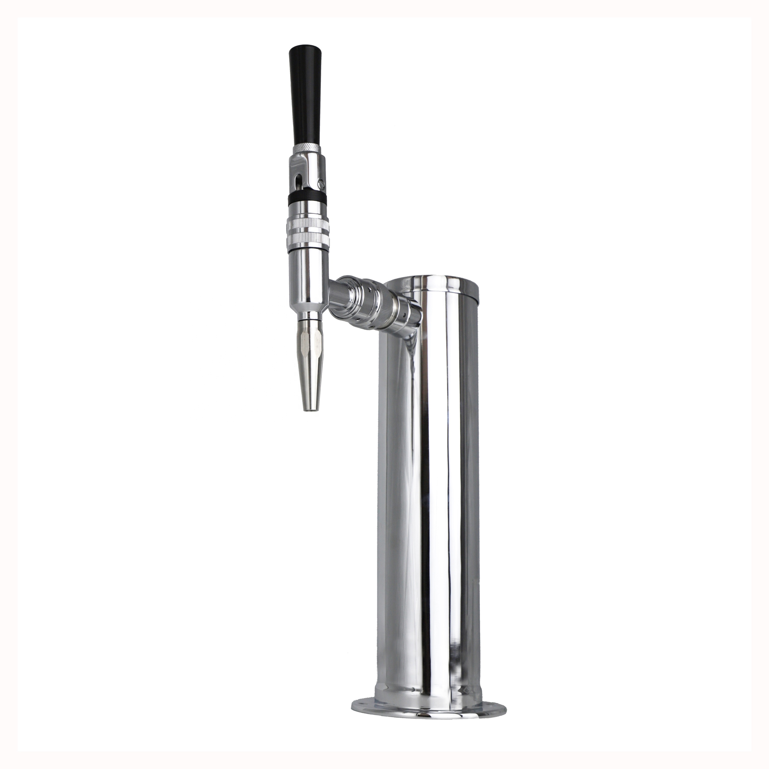 Automatic Frozen Yogurt Machine Chrome Plated Stainless Steel Beer Stout Tap Nitrogen Coffee Faucet Automatic Drink Dispenser