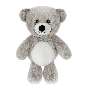 Orso <span class=keywords><strong>Grizzly</strong></span> giocattolo di peluche riscaldato a microonde Super morbido cotone personalizzato cuscino lavato semi di lino calore pacchetto regalo perfetto - Product Image 4