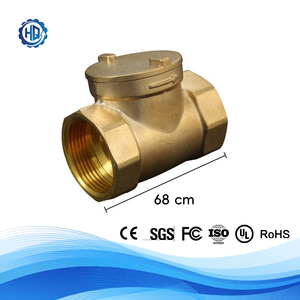 Vanne <span class=keywords><strong>de</strong></span> retenue manuelle en laiton H14W-16T, unidirectionnelle, horizontale, à piston, avec joint en PTFE, vente en gros - Product Image 4